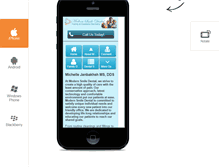 Tablet Screenshot of dentistofficegaithersburg.com